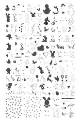 Fuzzy Easter (CjSH-76) - Clear Jelly Stamping Plate